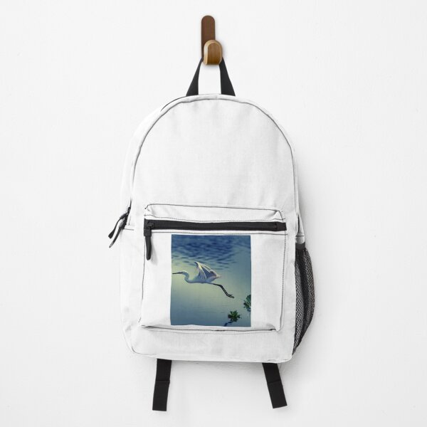 Item preview, Egret Skimming The Water Surface designed and sold by Irusegbertamity.