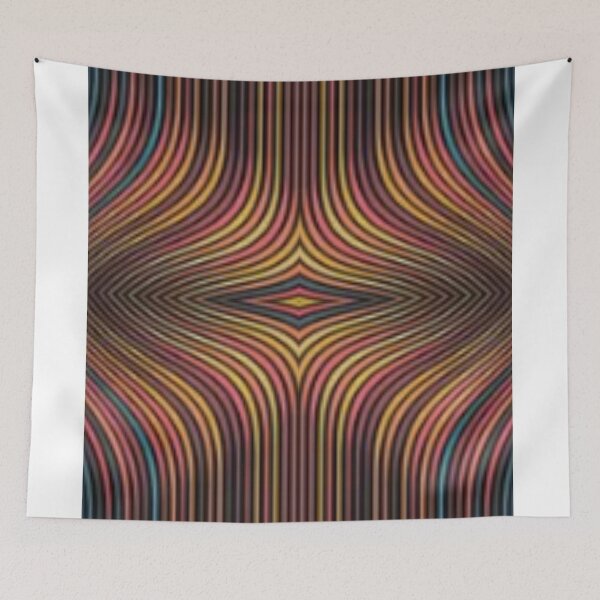 Item preview, Retro Stripes Pattern designed and sold by Shy Fractal Designs.