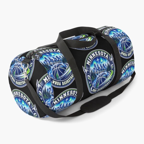 Item preview, Minnesota Women’s Basketball Northern Lights Skyline Emblem designed and sold by TKOprintdesigns.