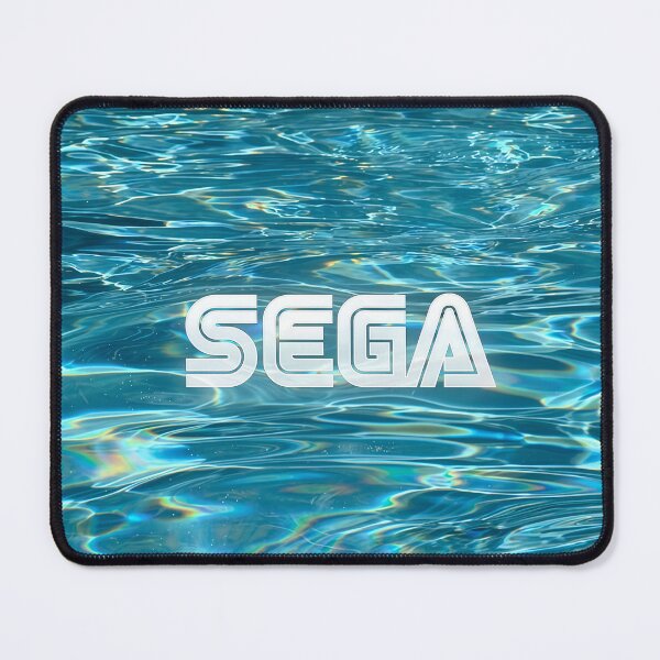 Item preview, SEGA Aqua Frutiger Aero Water World Y2K Gaming Print designed and sold by N0WUC1.