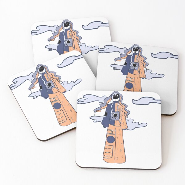 Item preview, Celestial Cosmic Sorcerer Robe Moon Phases Fantasy Illustration designed and sold by GloomPop.