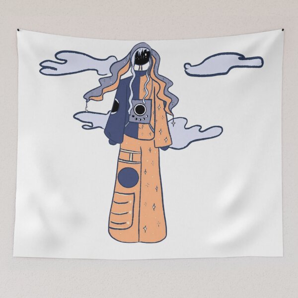 Item preview, Celestial Cosmic Sorcerer Robe Moon Phases Fantasy Illustration designed and sold by GloomPop.