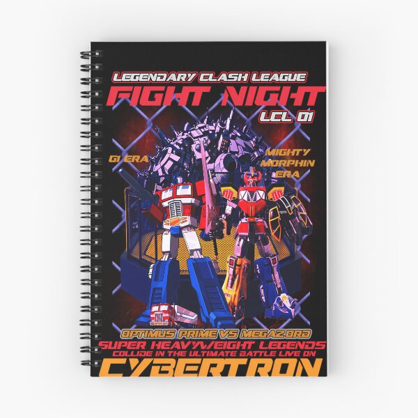 Item preview, Optimus Prime Vs Megazord Fight Night Cybertron designed and sold by SeamlessWord.