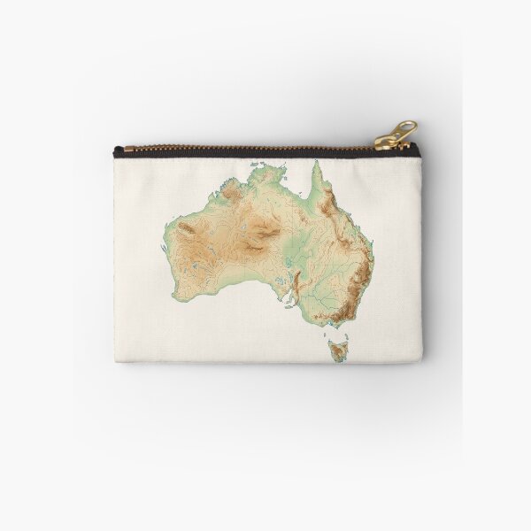 Item preview, Australia Topographic Map designed and sold by Dimensionality.