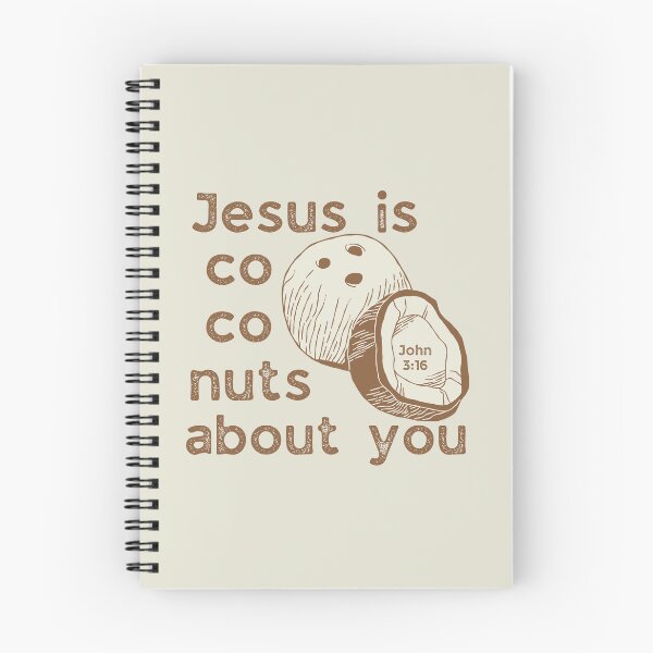 Item preview, Jesus Saves He is Coconuts About You John 316 Love Co Co Nuts designed and sold by Forevermore.