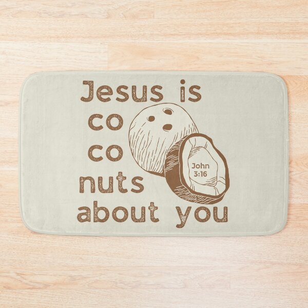 Item preview, Jesus Saves He is Coconuts About You John 316 Love Co Co Nuts designed and sold by Forevermore.