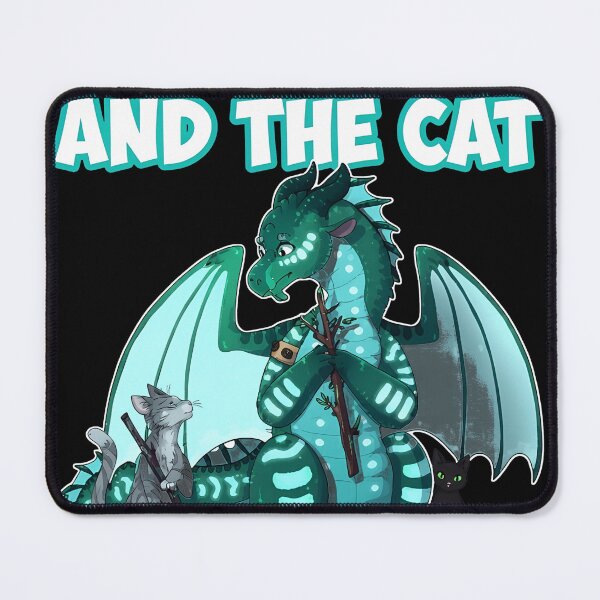 Item preview, Teal Dragon and Grey Companion Woodland Sticks designed and sold by ARTBYKTANA.