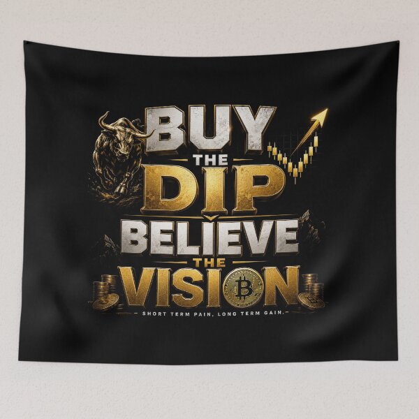 Item preview, Buy the Dip Believe the Vision Trading designed and sold by PipForgeStudio .