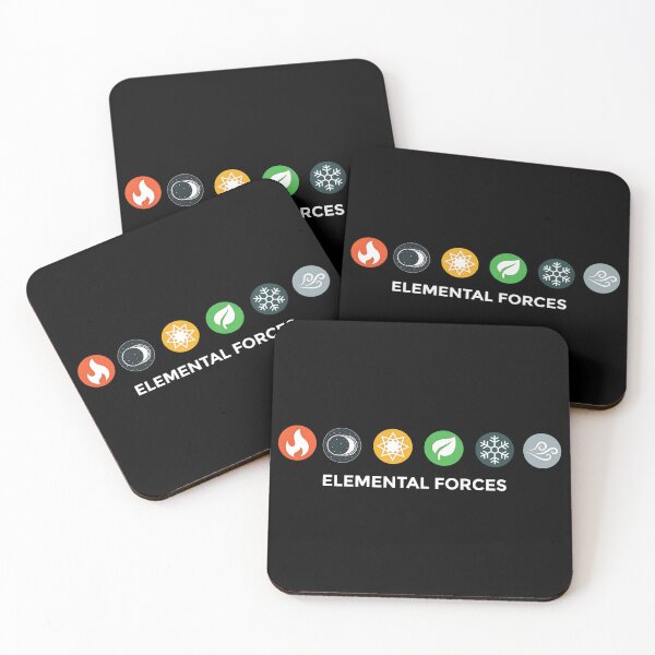 Artikelvorschau, Set-Symbole für das Gleichgewicht der Elementarglyphen entworfen und verkauft von ARTBYKTANA.