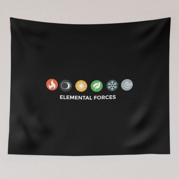 Item preview, Balance Elemental Glyphs Set Icons designed and sold by ARTBYKTANA.