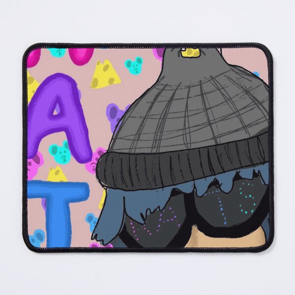 Item preview, Cute Mouse On Beanie Hat With Colorful Rats Text Doodle designed and sold by GloomPop.