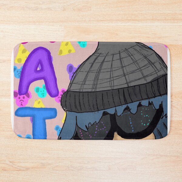 Item preview, Cute Mouse On Beanie Hat With Colorful Rats Text Doodle designed and sold by GloomPop.
