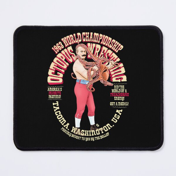 Item preview, 1963 Octopus Wrestling Championship designed and sold by Alienshopdesign.