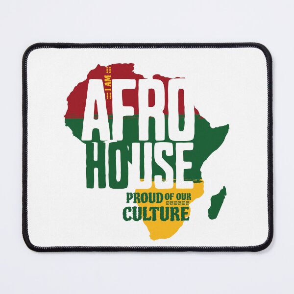 Item preview, AFRO HOUSE - I am Afro House (White) designed and sold by Discothreadz.