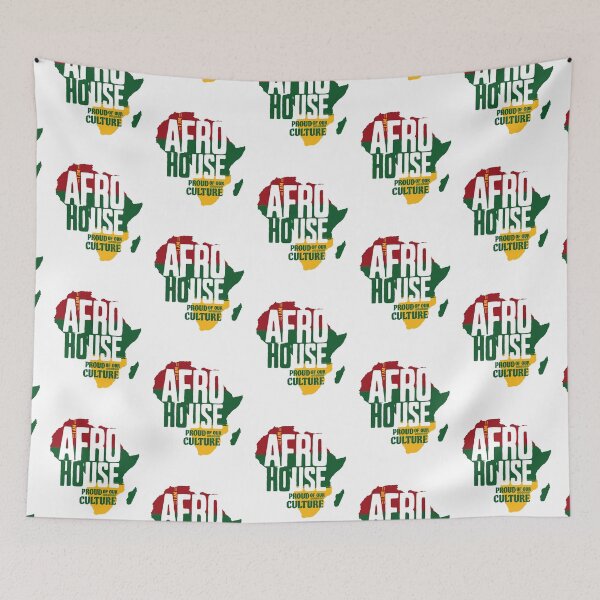 Item preview, AFRO HOUSE - I am Afro House (White) designed and sold by Discothreadz.