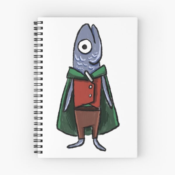 Item preview, Fantasy Fish Folk Adventurer-RPG Hobbit Style Character illustration designed and sold by Savvique.