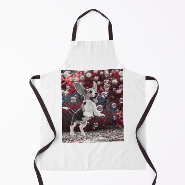 Item preview, Beagle Puppy Chasing Bubbles designed and sold by Irusegbertamity.