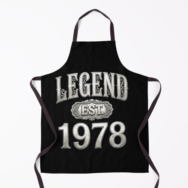 Item preview, Legend Est 1978 Vintage Classic Birthday Typography Design designed and sold by msaloyach.