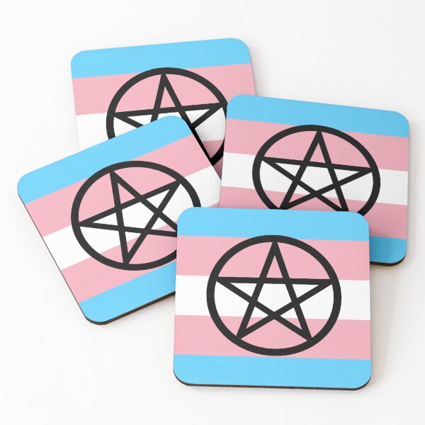 Item preview, Protect The Witchy Dolls-Transgender protection pentacle designed and sold by The Bi Witch.