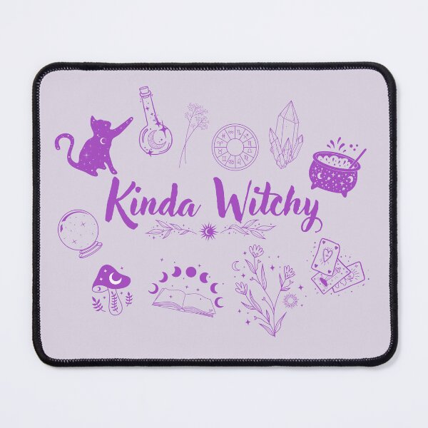 Item preview, Kinda Witchy with Purple Monochrome Doodles designed and sold by JaymeOctober.