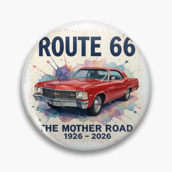 Item preview, Route 66 Centennial 1926-2026 Shirt, The Mother Road Vintage Classic Car T-Shirt, Historic Route 66 Anniversary Tee designed and sold by DigiArt8Design.