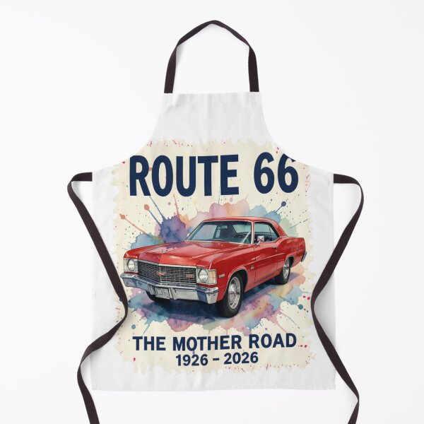 Item preview, Route 66 Centennial 1926-2026 Shirt, The Mother Road Vintage Classic Car T-Shirt, Historic Route 66 Anniversary Tee designed and sold by DigiArt8Design.
