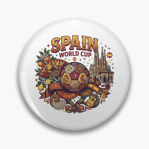 Item preview, spain world cup designed and sold by designsbysamantha.