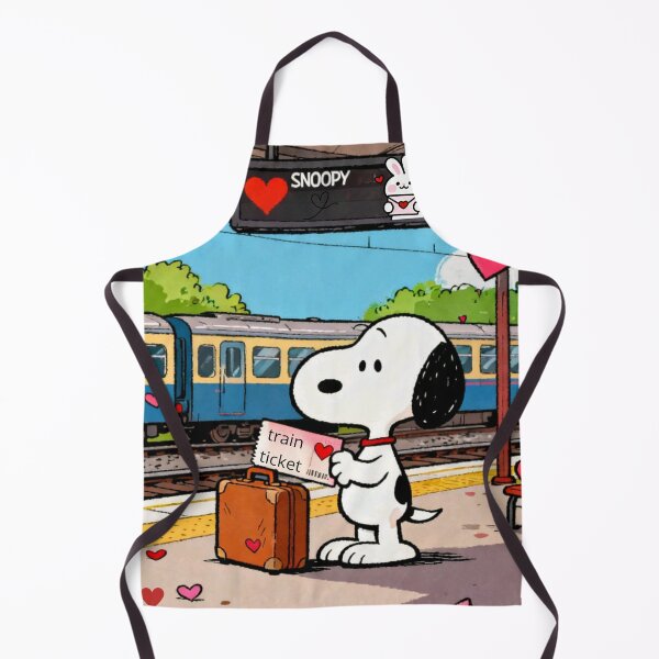 Item preview, Snoopy Train Station Valentine Art designed and sold by Innova_Creations.