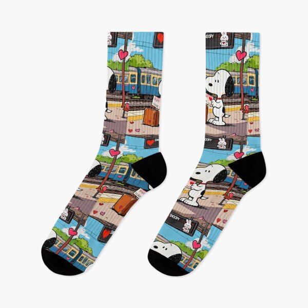 Item preview, Snoopy Train Station Valentine Art designed and sold by Innova_Creations.