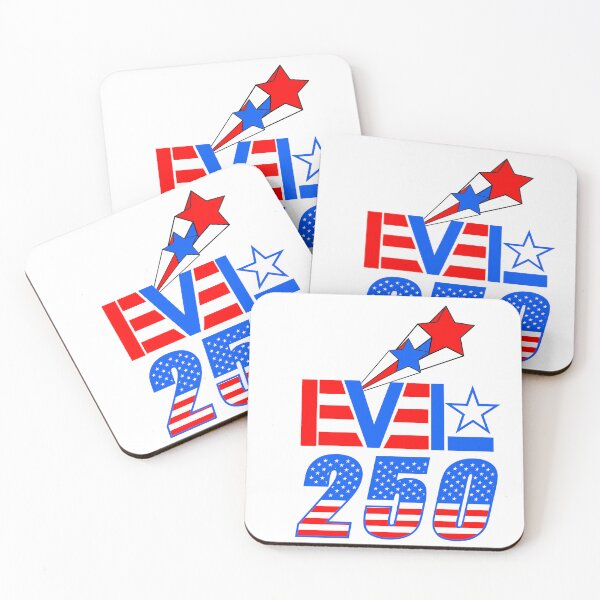 Item preview, CELEBRATE WITH EVEL 250TH BIRTDAY OF AMERICA designed and sold by The Retromotel.