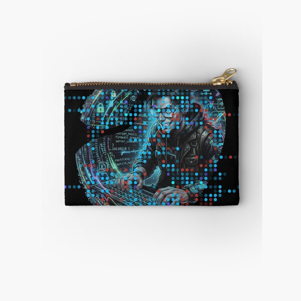 Item preview, Cyberpunk Hacker Neon Data Matrix Pixel Art designed and sold by rich-moda.
