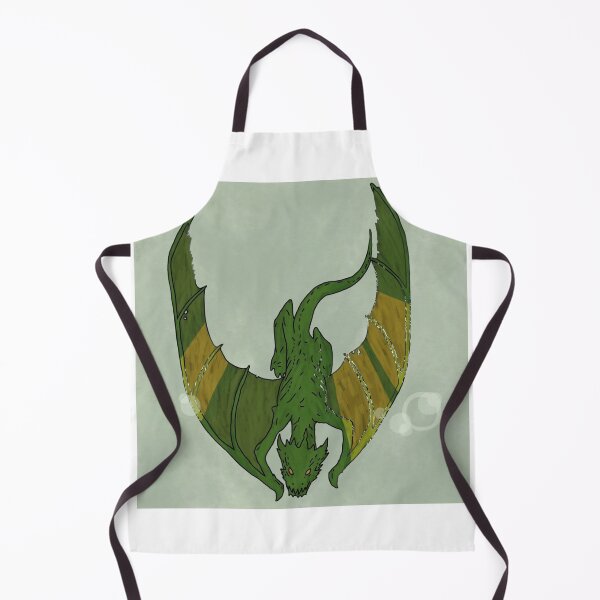 Item preview, Green Dragon Diving Striped Wings designed and sold by Lilyaena.