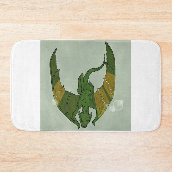 Item preview, Green Dragon Diving Striped Wings designed and sold by Lilyaena.