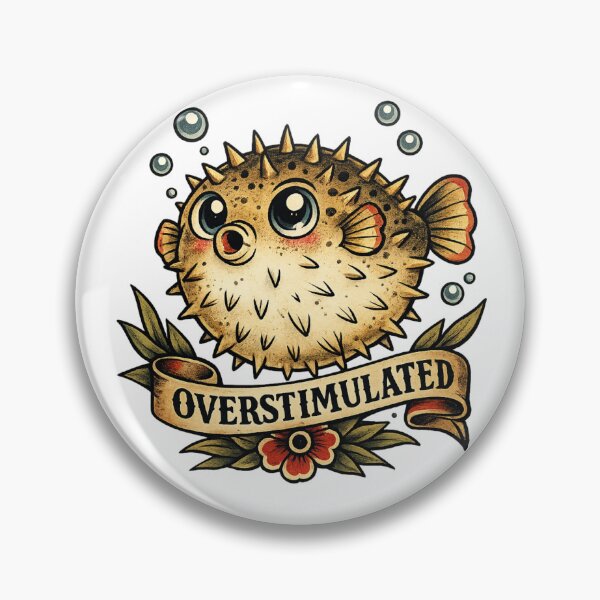 Item preview, Overstimulated designed and sold by PNWSiren.