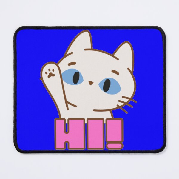 Item preview, Cute Waving Cat Hi Greeting designed and sold by GenZFashion000.