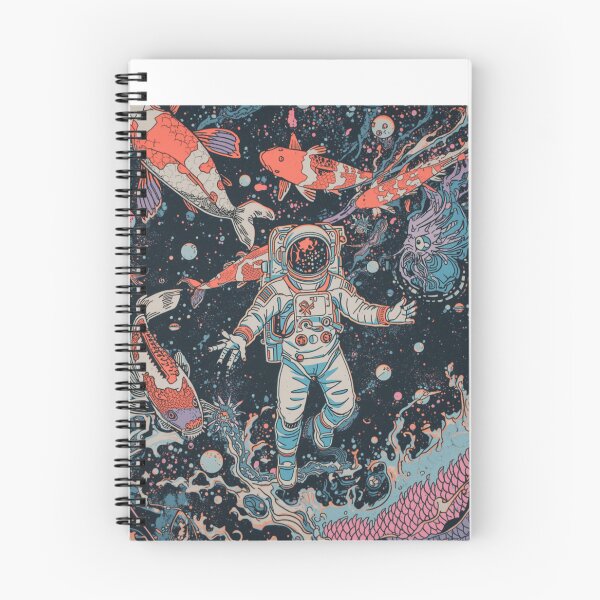 Item preview, ArtCosmicKoiAstronaut designed and sold by Artrendzs.