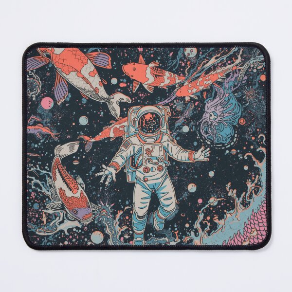 Item preview, ArtCosmicKoiAstronaut designed and sold by Artrendzs.