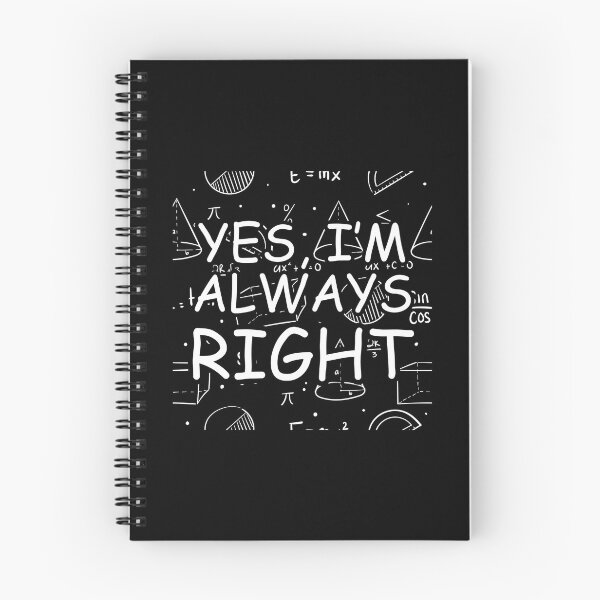 Item preview, Yes Im Always Right Funny Math Puns Teacher Student designed and sold by Dondonmart.