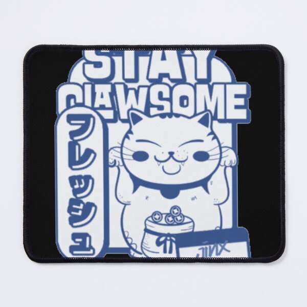 Item preview, Stay Clawsome Japanese Lucky Cat designed and sold by GenZFashion000.