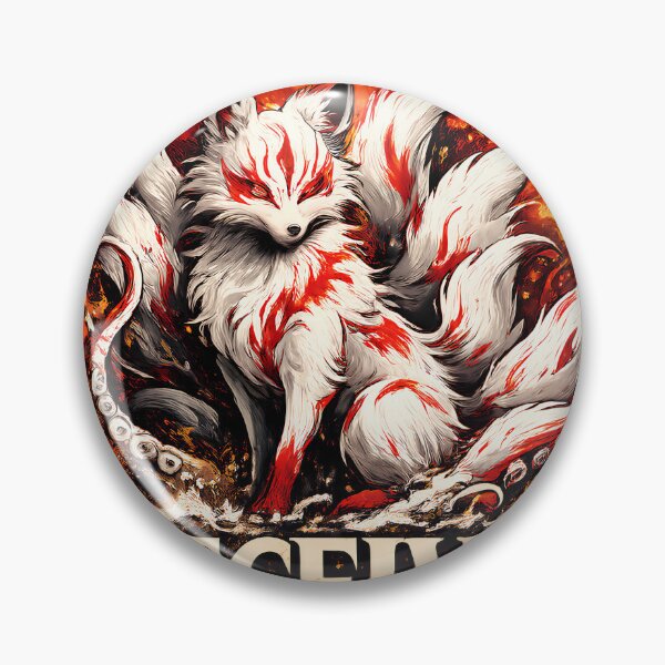 Item preview, Deceive Kitsune Dark Aesthetic Design designed and sold by RandomArtsByJo.