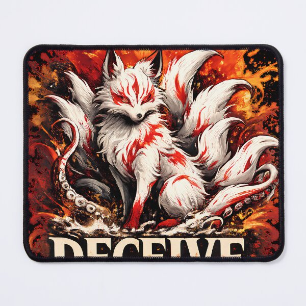 Item preview, Deceive Kitsune Dark Aesthetic Design designed and sold by RandomArtsByJo.