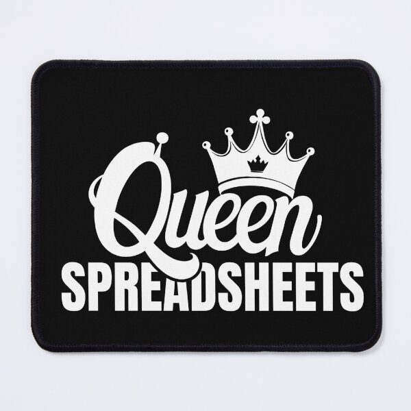 Item preview, Queen of Spreadsheets designed and sold by Dondonmart.