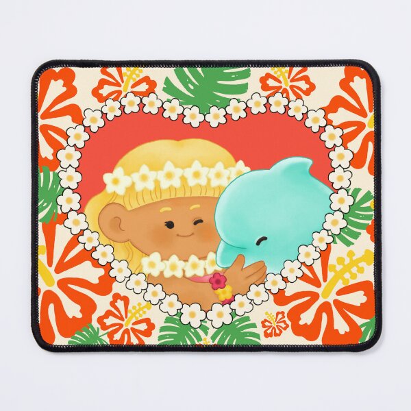 Item preview, The summer aloha lovely Dolphin designed and sold by Fyfeedodraw.