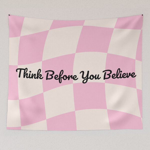 Item preview, Think Before You Believe | Design for Critical Minds designed and sold by HeyHas.
