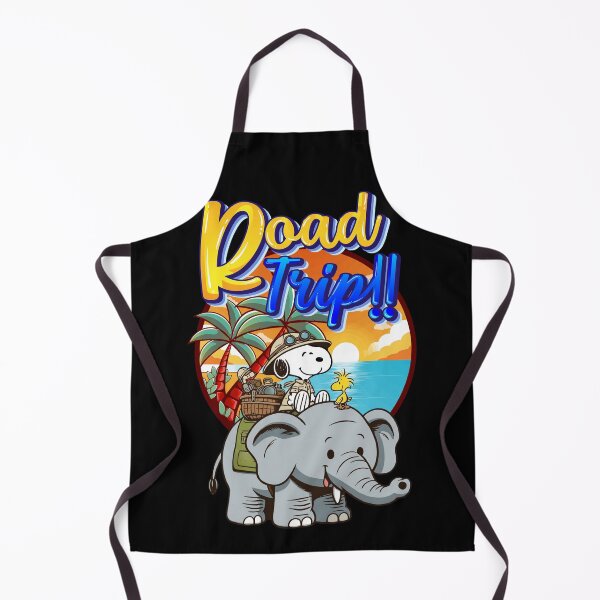 Item preview, Road Trip with Cute Dog on Elephant designed and sold by The Retromotel.