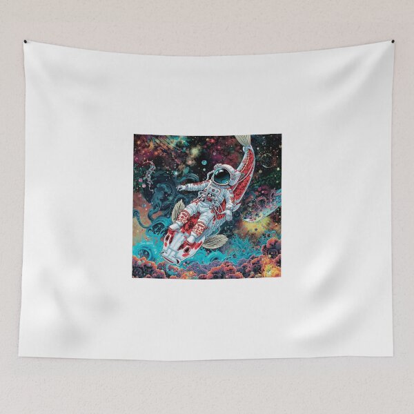 Item preview, ArtCosmicKoiAstronaut designed and sold by Artrendzs.