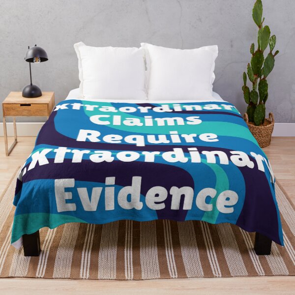 Item preview, Extraordinary claims require extraordinary evidence. designed and sold by HeyHas.