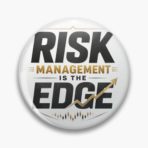 Item preview, Risk Management Is The Edge Trading Typography Shirt designed and sold by PipForgeStudio .