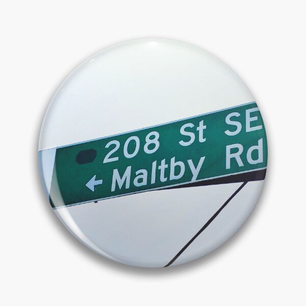 Item preview, 208th Street & Maltby Road, Bothell WA by Mistah Wilson designed and sold by The Street Sign Store.