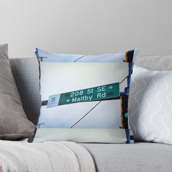 Item preview, 208th Street & Maltby Road, Bothell WA by Mistah Wilson designed and sold by The Street Sign Store.